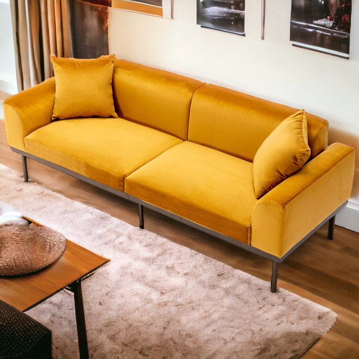 Mercer41 Markiece 83.3'' Wide Upholstered Sofa Wayfair